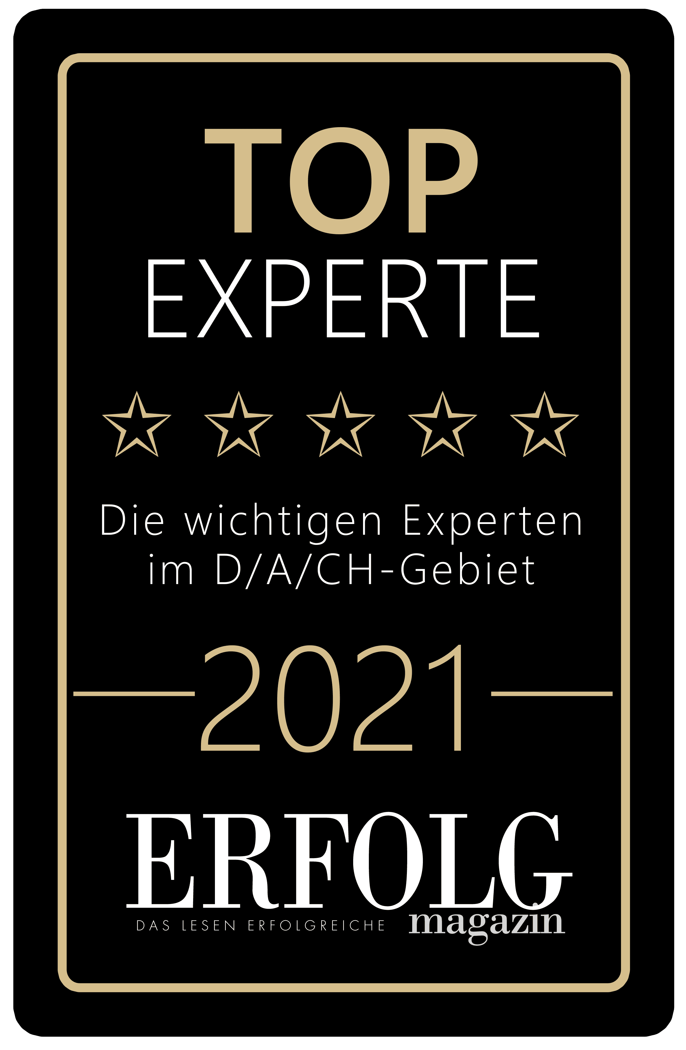 TOP Experten Siegel 2021